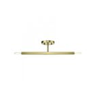 Livex Lighting Monaco 46842-01 2-Lumières 120W Laiton antique Plafonnier Semi Encastré