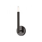 Livex Lighting Monaco 46980-46 60W 1-Lumière Chromé noir Applique Murale