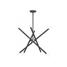 Livex Lighting 47005-07 8-Lumières 480W Bronze et laiton antique Lustre