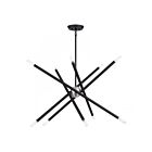 Livex Lighting 47006-04 10-Lumières 600W Noir Lustre