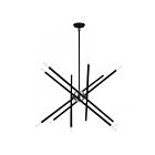 Livex Lighting 47007-04 12-Lumières 480W Noir Lustre