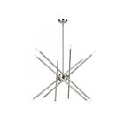 Livex Lighting 47007-91 12-Lumières 480W Nickel brossé Lustre