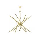 Livex Lighting 47009-12 14-Lumières 560W Laiton satiné Lustre