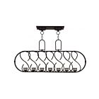 Livex Lighting 47196-67 Westfield 7-lumières 420W Bronze ancien Lustre
