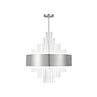 Livex Lighting 48877-91 Orenburg 14-Lumières 840W Nickel brossé Suspendu