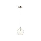 Livex Lighting 49088-91 Pendants 1-Lumière 60W Nickel brossé Suspendu