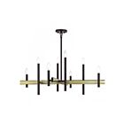 Livex Lighting 49347-07 8-Lumières 480W Bronze et laiton antique Lustre