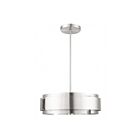 Livex Lighting 49414-91 Varick 5-Lumières 300W Nickel brossé Suspendu