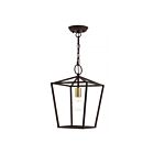 Livex Lighting 49432-07 Devonshire 1-lumière 100W Bronze Convertible Plafonnier semi encastré ou Lustre