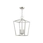 Livex Lighting 49433-91 Devonshire 3-lumières 180W Nickel brossé Lustre