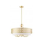 Livex Lighting 49867-33 Calinda 9-Lumières  Or doux Cabriolet Suspendu