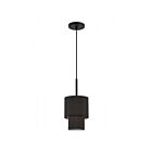 Livex Lighting 50271-04 Bainbridge 1-Lumière 40W Noir Suspendu