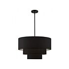 Livex Lighting 50274-04 Bainbridge 4-Lumières 240W Noir Suspendu