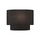 Livex Lighting Bainbridge 50275-04 40W 1-Lumière Noir Applique Murale