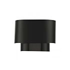 Livex Lighting 50299-68 1-lumière 40W Noir brillant Applique murale