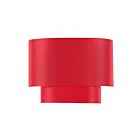 Livex Lighting 50299-72 1-lumière 40W Rouge brillant Applique murale