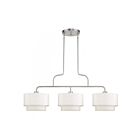 Livex Lighting 50303-91 3-Lumières 180W Nickel brossé Lustre