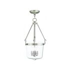 Livex Lighting 50486-91 Rockford 4-Lumières 240W Nickel brossé Suspendu