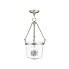 Livex Lighting 50496-91 Winchester 4-Lumières 240W Nickel brossé Suspendu