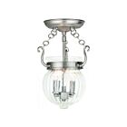 Livex Lighting Everett 50502-91 2-Lumières 120W Luminaire de plafond