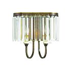 Livex Lighting Ashton 50542-64 120W 2-Lumières Bronze palacial appliqué à la main Applique Murale