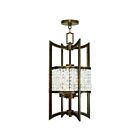 Livex Lighting 50566-64 Grammercy 4-Lumières 240W Bronze Palacial peint à la main Suspendu