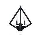 Livex Lighting Diamond 50662-07 120W 2-Lumières Bronze Applique Murale