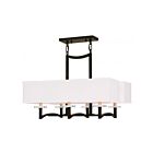 Livex Lighting 50706-67 Park 6-lumières 360W Bronze ancien Lustre
