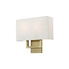 Livex Lighting Pierson 50994-01 80W 2-Lumières Laiton antique Applique Murale