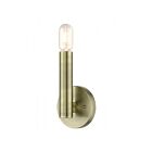 Livex Lighting Copenhagen 51131-01 60W 1-Lumière Laiton antique Applique Murale