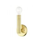 Livex Lighting Copenhagen 51131-12 60W 1-Lumière Laiton satiné Applique Murale
