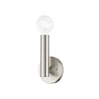 Livex Lighting Copenhagen 51131-91 60W 1-Lumière Nickel brossé Applique Murale