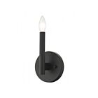 Livex Lighting Copenhagen 51171-04 60W 1-Lumière Noir Applique Murale