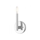 Livex Lighting Copenhagen 51171-05 60W 1-Lumière Chrome poli Applique Murale