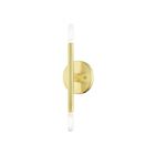 Livex Lighting Copenhagen 51172-12 120W 2-Lumières Laiton satiné Applique Murale