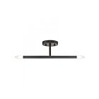 Livex Lighting Copenhagen 51179-07 2-Lumières 120W Bronze Plafonnier Semi Encastré