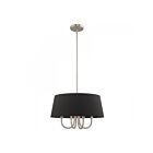 Livex Lighting 51354-91 Belclaire 4-Lumières 240W Nickel brossé Suspendu