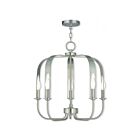 Livex Lighting 51935-91 Addison 5-lumières 300W Nickel brossé Lustre