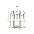 Livex Lighting 51949-91 Addison 15-lumières 900W Nickel brossé Lustre