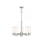 Livex Lighting 52105-91 Weston 5-lumières 300W Nickel brossé Lustre