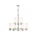 Livex Lighting 52109-35 Weston 9-lumières 540W Nickel poli Lustre