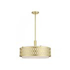 Livex Lighting 53434-33 4-Lumières 240W Or doux Lustre