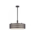 Livex Lighting 53434-92 4-Lumières 240W Bronze anglais Lustre