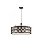 Livex Lighting 53435-92 5-Lumières 300W Bronze anglais Lustre