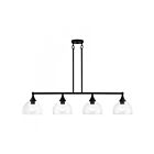 Livex Lighting 53644-04 Glendon 4-lumières 240W Noir Lustre