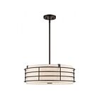 Livex Lighting 55114-92 Blanchard 4-Lumières 240W Bronze anglais Suspendu