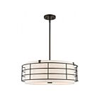 Livex Lighting 55115-92 Blanchard 5-Lumières 300W Bronze anglais Suspendu