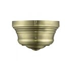 Livex Lighting Endicott 55908-01 60W 1-Lumière Laiton antique Applique Murale