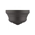 Livex Lighting Endicott 55908-07 60W 1-Lumière Bronze avec finitions en laiton antique Applique Murale