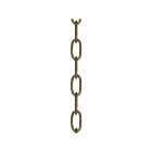 Livex Lighting 5607-64 Feuille d'argent antique peinte à la main Chaîne décorative standard